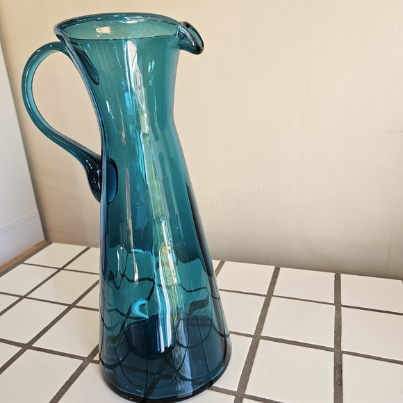 Blenko Glass Pitcher - Picture 5 of 16